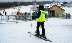 policjant na nartach