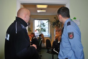 Praktyka w KMP w Łodzi - obserwacja pracy