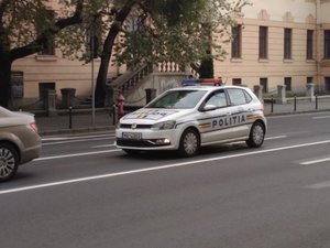 Radiowóz policji rumuńskiej