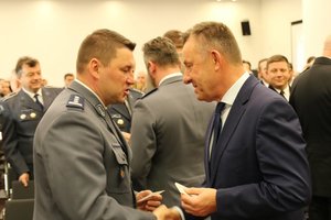 wigilijne spotkanie przedstawicieli służb mundurowych województwa łódzkiego