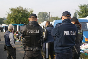 policjanci podczas działań WRZESIEŃ 2016