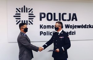 Komendant Wojewódzki Policji w Łodzi przekazuje decyzję o powołaniu mł. insp. Tomasz Jędrzejowski.