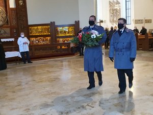 Komendant Miejski Policji w Łodzi i Z-ca Komendanta Wojewódzkiego Policji w Łodzi.