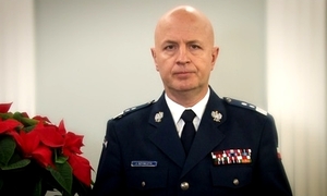 Komendant Główny Policji nadinspektor Jarosław Szymczyk.