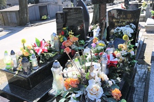 cmentarz przy ul. Ogrodowej, groby policjantów poległych na służbie