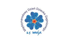 logo międzynarodowego dnia dziecka zaginionego