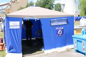namiot policyjny