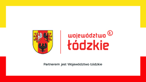 Logo Urzędu Marszałkowskiego Województwa Łódzkiego.