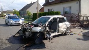 skutki wypadku drogowego w powiecie radomszczańskim