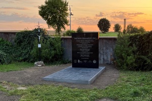 Cmentarz w Czarnocinie, grób rodziny Jagrym-Mleszewskich.