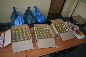 zabezpieczona kontrabanda