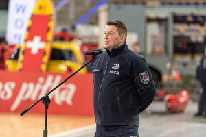 Przemówienie I Zastępcy Komendanta Wojewódzkiego Policji w Łodzi.