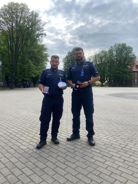 Policjanci reprezentujący KWP w Łodzi w Ogólnopolskich Zawodach Ratowników.