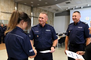 Wręczanie dyplomów wojewódzkich eliminacji konkursu ,,Policjant Służby Kryminalnej 2024&quot;.