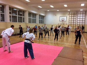 akcja bezpieczna kobieta -trening