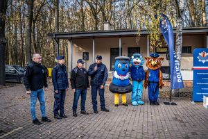 przemawia Komendant Wojewódzki Policji.