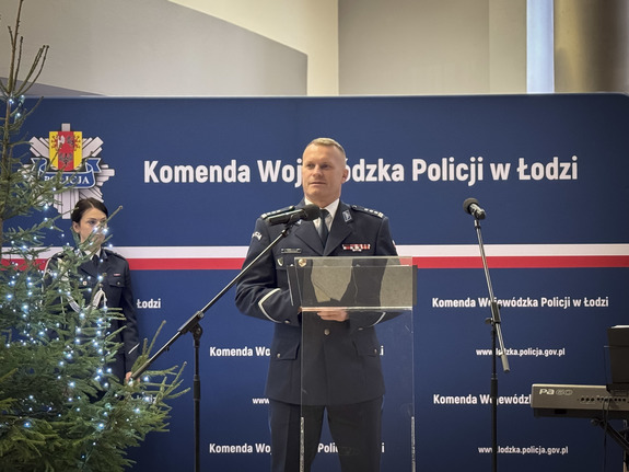 Komendant Wojewódzki Policji w Łodzi.