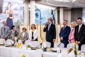 spotkanie wielkanocne z podopiecznymi Fundacji Pomocy Wdowom i Sierotom po Poległych Policjantach.