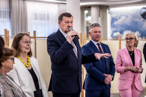 spotkanie wielkanocne z wdowami i sierotami po poległych policjantach.