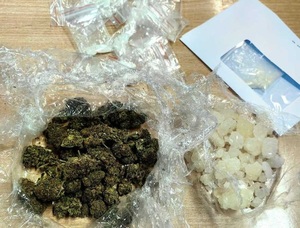 Zabezpieczone narkotyki.