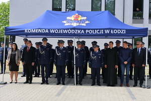 Zaproszeni goście podczas uroczystości.