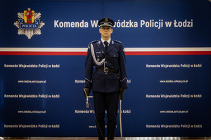 Dowódca uroczystości.