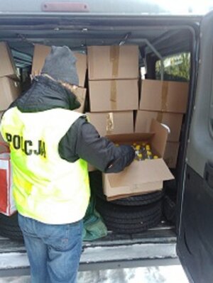 zabezpieczony alkohol