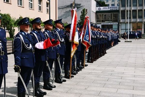 Kompania honorowa policji