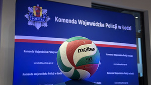 Piłka do gry w siatkówkę.