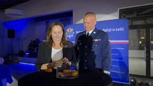 Zaproszeni goście w trakcie uroczystości.