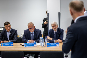 Uczestnicy w trakcie spotkania.