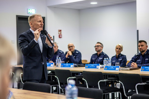 Uczestnicy w trakcie spotkania.