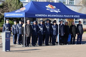 Zaproszeni goście w trakcie uroczystości.