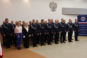 Kierownictwo KWP Łódź.