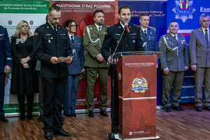 Komendant Wojewódzki PSP w Łodzi.