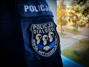 Naszywka policja dialogu zespól antykonfliktowy.