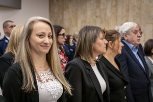 Uhonorowani pracownicy cywilni.