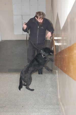 mł. asp. Sebastian Srogosz z Helmą