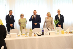 Zaproszeni goście w trakcie spotkania.