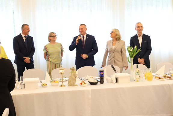 Zaproszeni goście w trakcie spotkania.