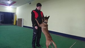 Kira i jej przewodniczka Agnieszka Bury