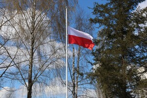 Flaga Polski.