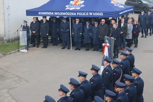 Zaproszeni goście w trakcie uroczystości.