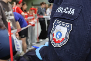 Naszywka na mundurze, policyjna.