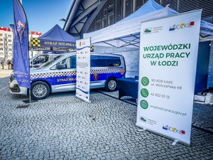 Policjanci i przedstawiciele innych służb na festiwalu służb mundurowych.
