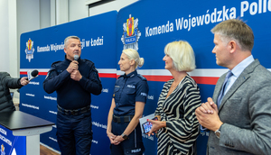 Przemówienie Zastępcy Komendanta Wojewódzkiego Policji młodszy inspektor Mariusz Siejka
