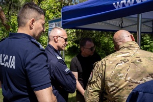 Komendant Wojewódzki Policji w Łodzi i I Zastępca.