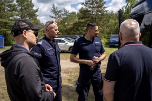 Komendant Wojewódzki Policji w Łodzi i I Zastępca.