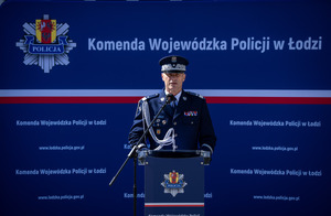 Komendant Wojewódzki Policji w Łodzi.