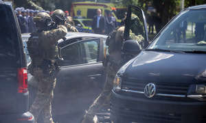 Pokaz Samodzielnego Pododdziału Kontrterrorystycznego.